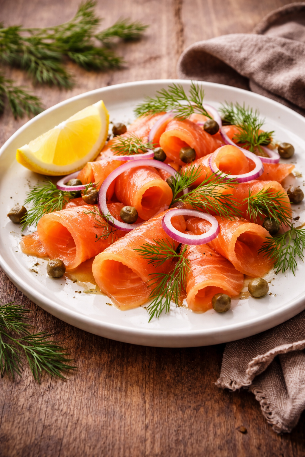 Smoked Salmon Plate